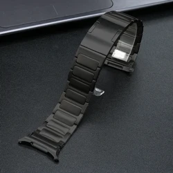 Premium Stainless Steel Metal Bracelet - Galaxy Ultra 2025 (Black)