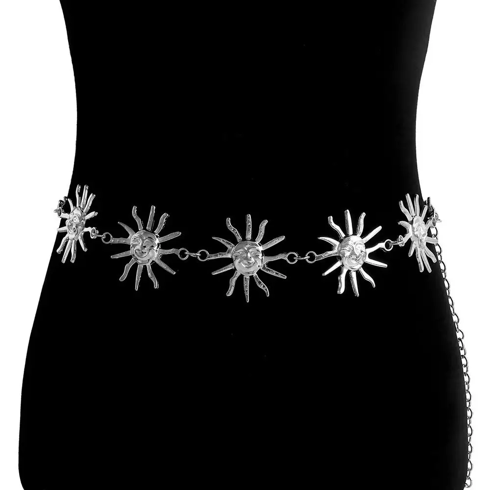 Vintage Punk Hip Hop Metal Waist Chain Belt