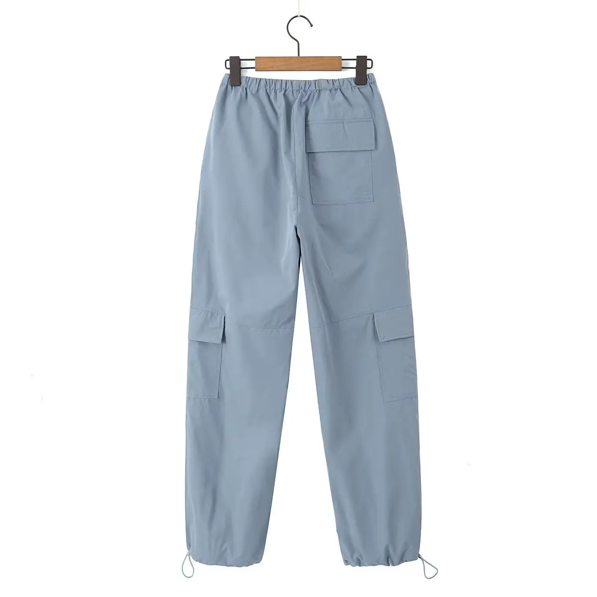 Withered Ins Fashion Blogger Vintage Loose Harem Pants Women Solid Casual Trousers