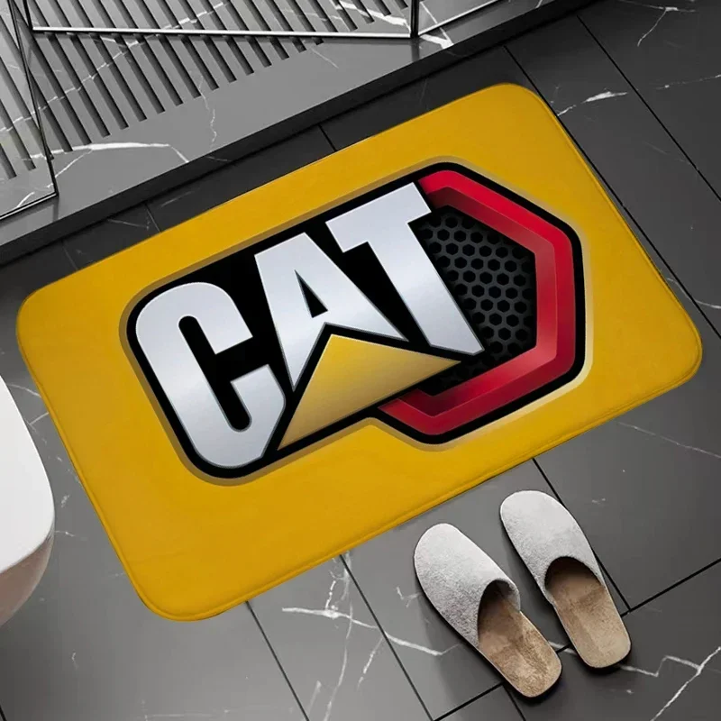 Caterpillar Welcome Doormat Flannel Floor Rug