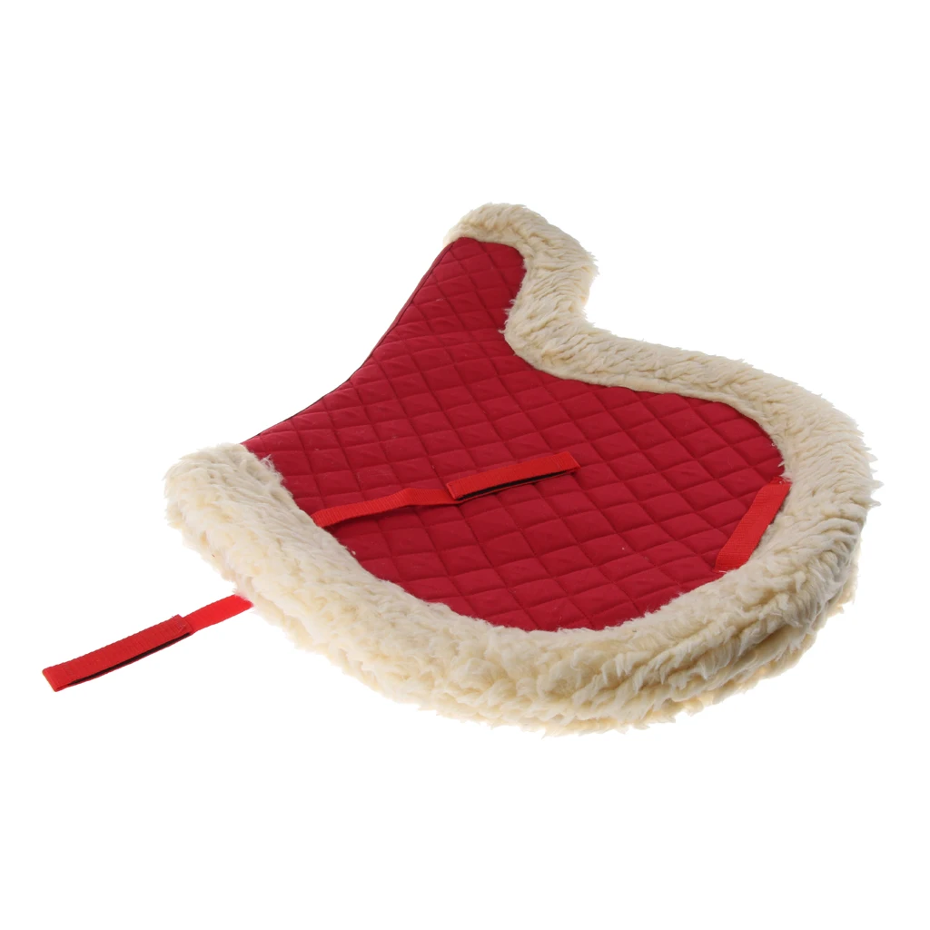 1Pcs Polyester Horse Saddle Pad Western Horse Saddle Seat Pad Anti-Slip Riding Equipment Supplies for Riding Jumping