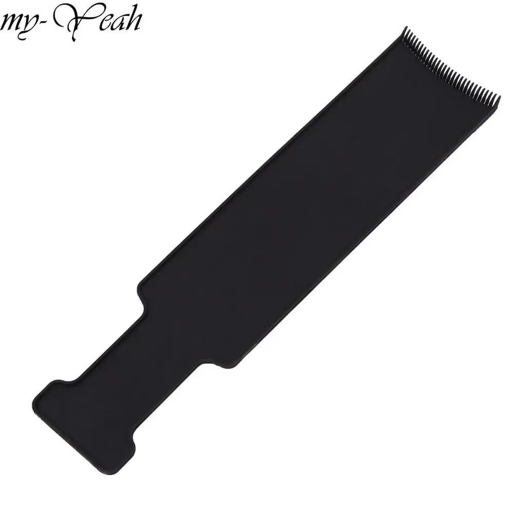 

Myyeah 3PCS 35cm Hair Dyeing Comb Coloring Brush Dye DIY Tint Long Board Plate Salon Plastic Barber Styling Accessory Tools