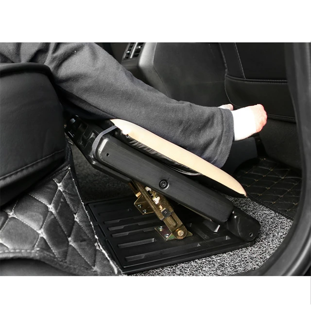 Car Footrest 4 Heights Adjustable Passenger Foot Rests Pedals Portable  Strong Bear Rugged Anti-slip Soft Feet Pedals Pad Mats - AliExpress