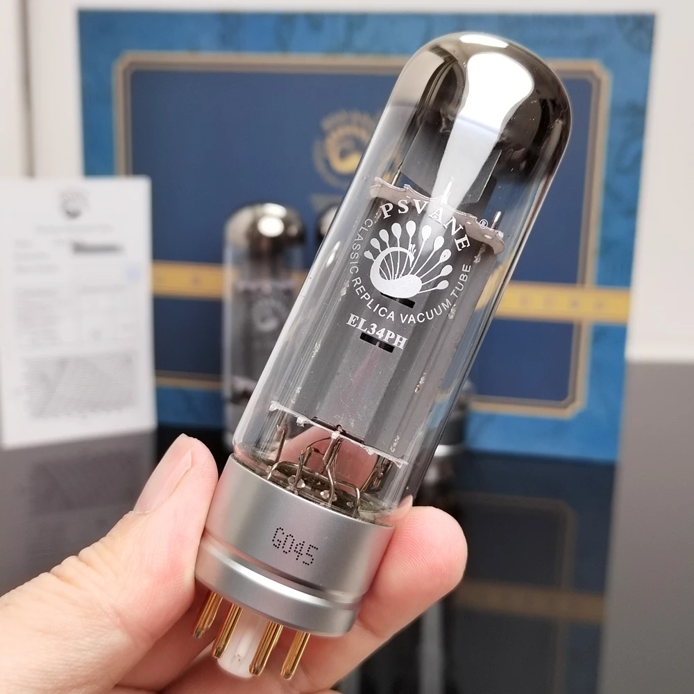 PSVANE EL34PH Vacuum Tube upgrade EL34C EL34B 6P3P 6CA7 6V6 KT66 UKEL34 HIFI Audio Valve Tube Amplifier Kit DIY Match Quad 4