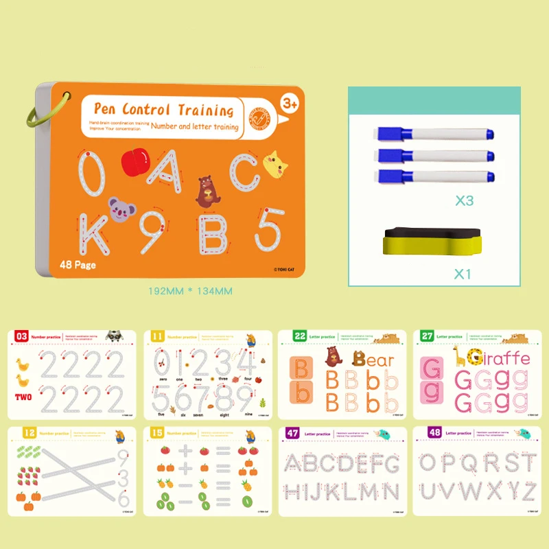 Montessori Tracing Copybook 2