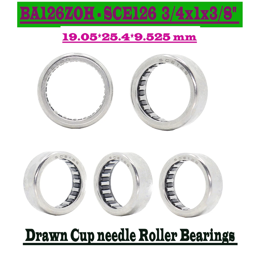 Подшипник SCE126 19 05*25 4*9 525 мм (5 шт.) игольчатые роликовые подшипники B126 BA126Z CPE 126 3/4x1x3/8