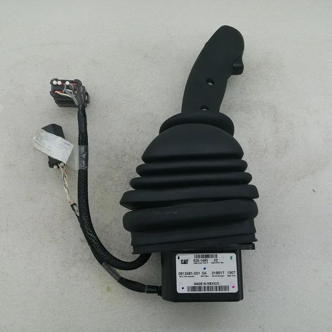 

Original excavator joystick handle 525-1490 joystick controller for CAT 246D3 operating rod assy