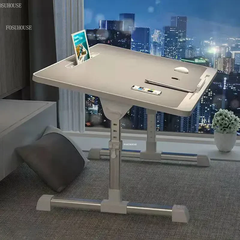 Bedroom Computer Desks Office Furniture Dormitory Student Study Liftable Desk Leisure Office Desks Foldable Bed Small Tables