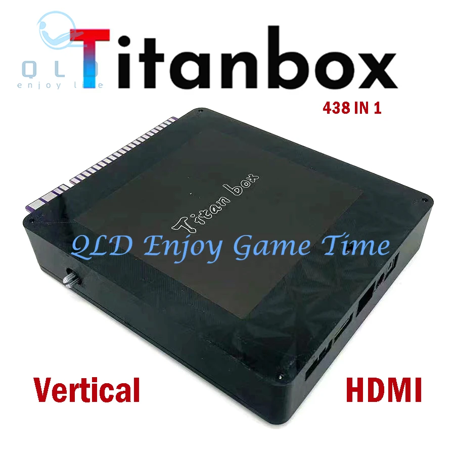 타이탄 박스, 수직형 잼마 아케이드 보드, 438가지 슈팅 게임, PCB, DIY 레트로 게임 캐비닛 기계 액세서리용 HDMI