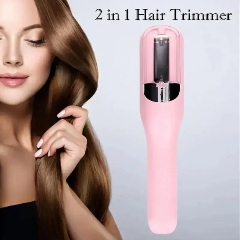 Xiaomi 1Pc Automatic Electric Hair Clipper, 2 in 1 Hair Edge Control Multi-functional Type C Rechargeable Hair Split End Clipper 2