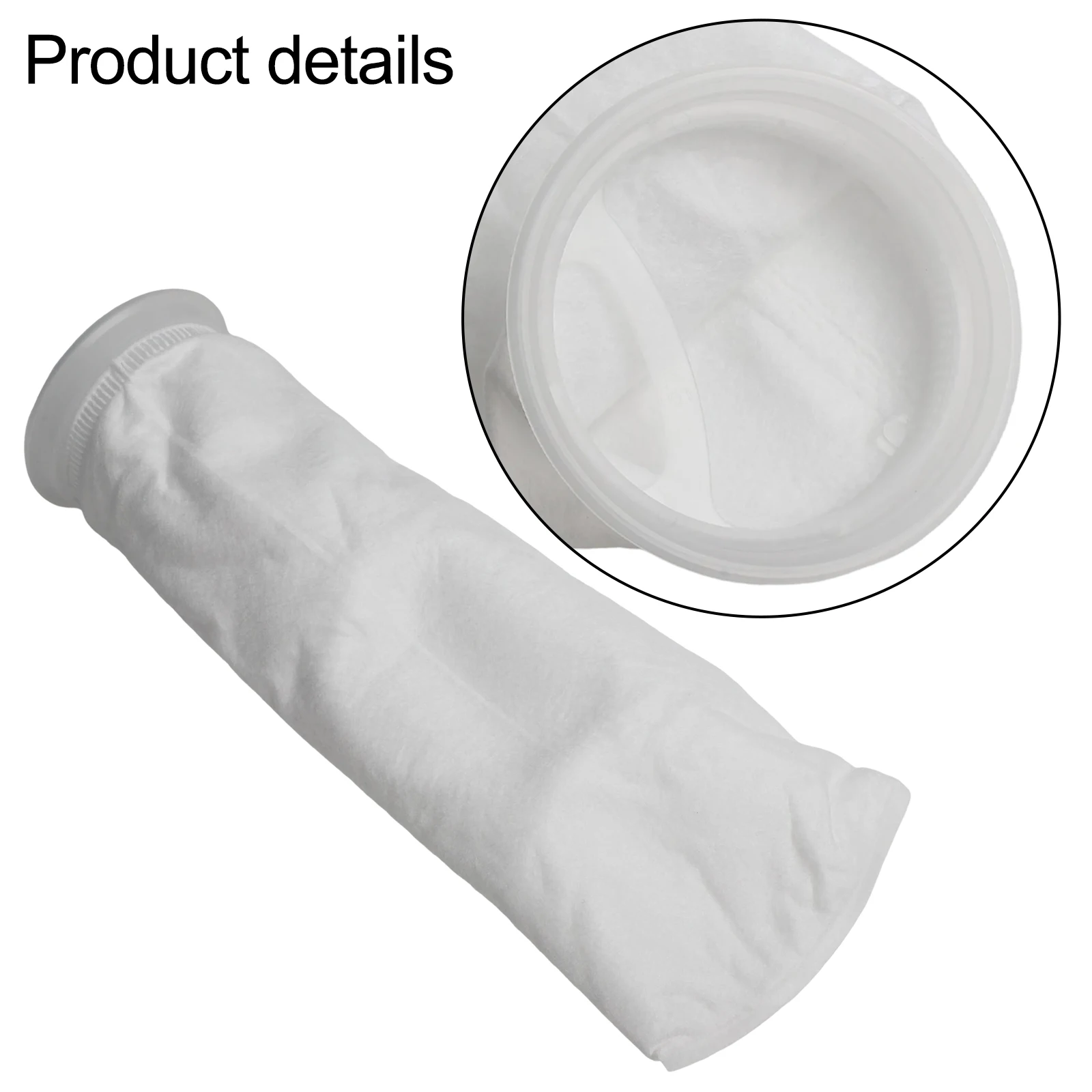 2PCS Filter Bags For Automotive/Pharmaceutical Industry Water Treatment PP Non-woven Water Treatment Filter Bags Accessories