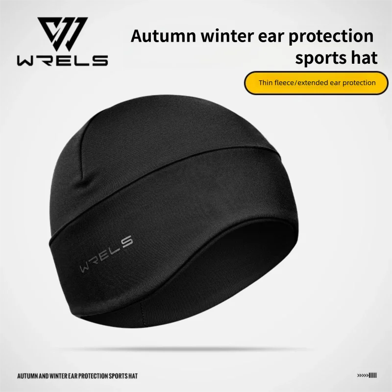 WRELS Winter Running Skull Cap Lightweight Beanies Hats Snug Fitting with Ear Flap Thermal Skiing Outdoor Warm Colored Women Men
