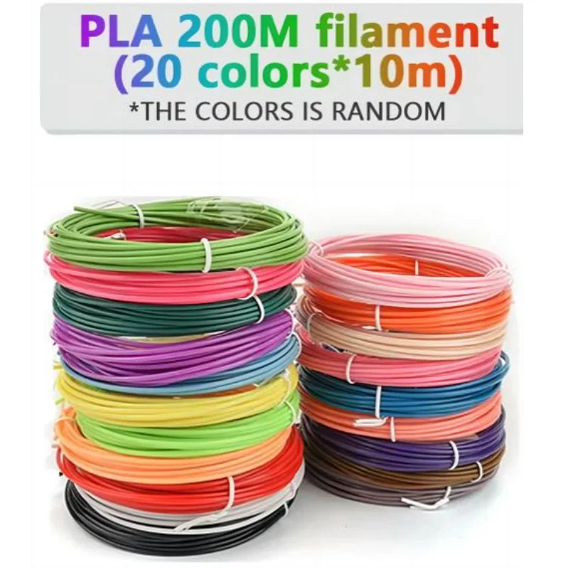 5M 20 Colors 3D Pen Refills Pla 3D Pen Printing Cables Printer Filament Printing Materials High Precision Printer Cable