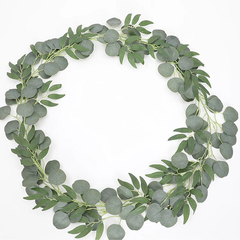 

Искусственные цветы эвкалипта с зелеными листьями, 3 шт./190 см