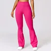 Leggings évasés sans couture pour femmes, pantalons évasés, pantalons de yoga, taille haute, pantalons à jambes larges, pantalons de sport évasés, vêtements de danse, entraînement de gym, fitness