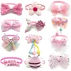 10Pcs Colorful Dog Cat BowTies New Fashion Style Cat Puppy Ties Dog Grooming Product for Small Dog Accessories Pet Dog Supplies 1