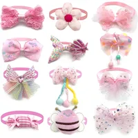 10Pcs Colorful Dog Cat BowTies New Fashion Style Cat Puppy Ties Dog Grooming Product for Small Dog Accessories Pet Dog Supplies 1