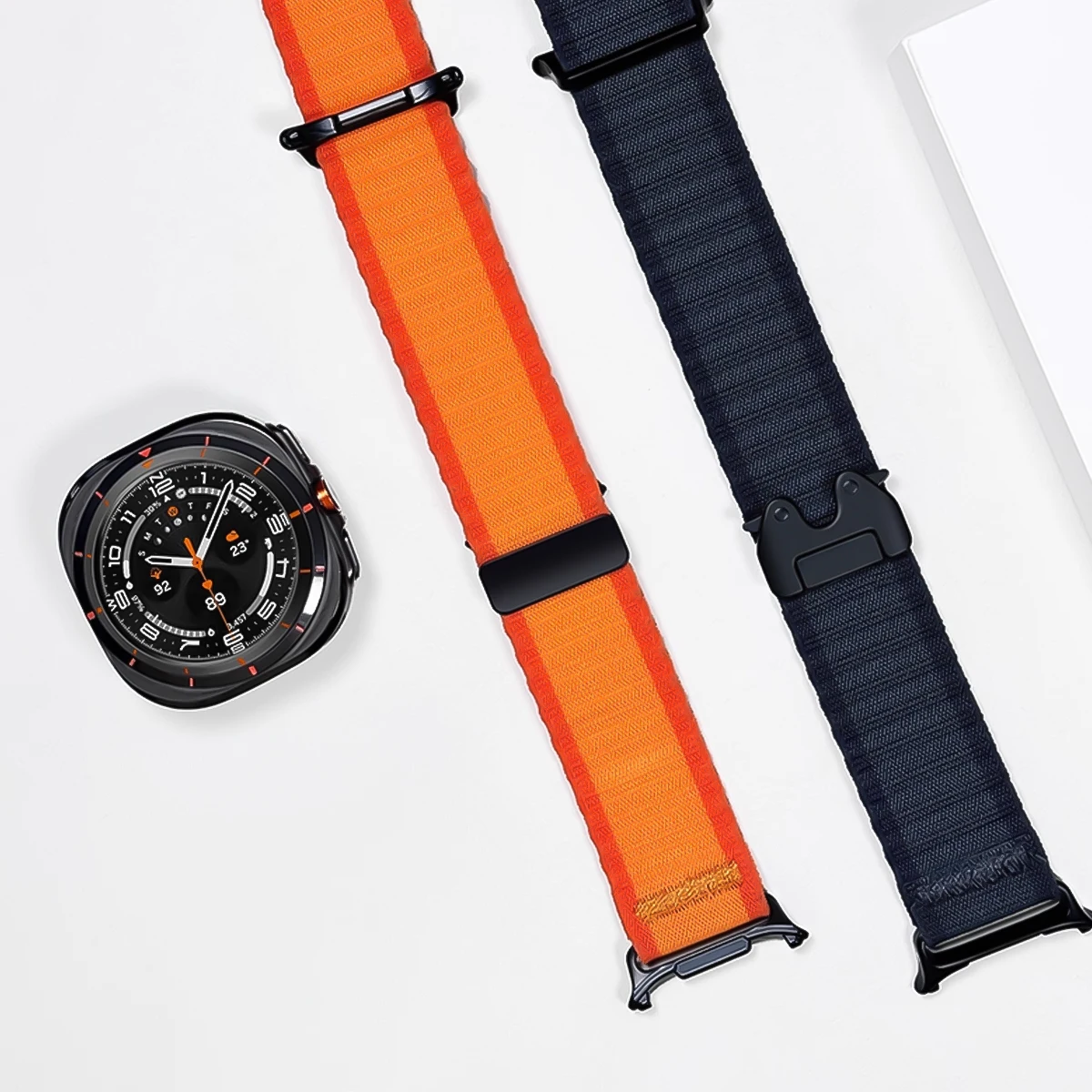 Trail Nylon Loop Watch Strap with Original Connector, 47mm, No Gaps