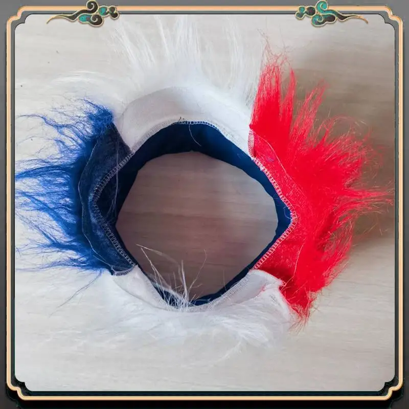Premium Blue White Red Headgear Universal Match Props For Football Match, Festival Events, Match