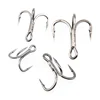 50pcs/20pcs 6x Treble Hooks Classic Fishing Hooks Strong Sharp Tackle Hooks 8# 6# 4# 2# 1# 1/0# 2/0# 3/0# 4