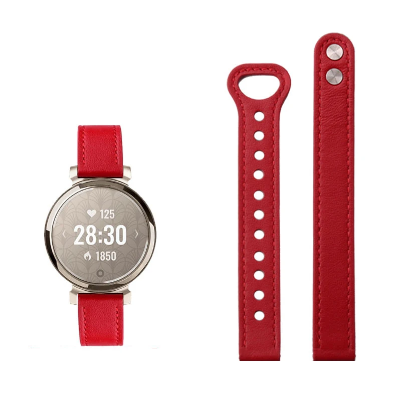 Garmin Women's Lily 2nd Gen Fashion Vitality Edition 14mm Leather Watchband