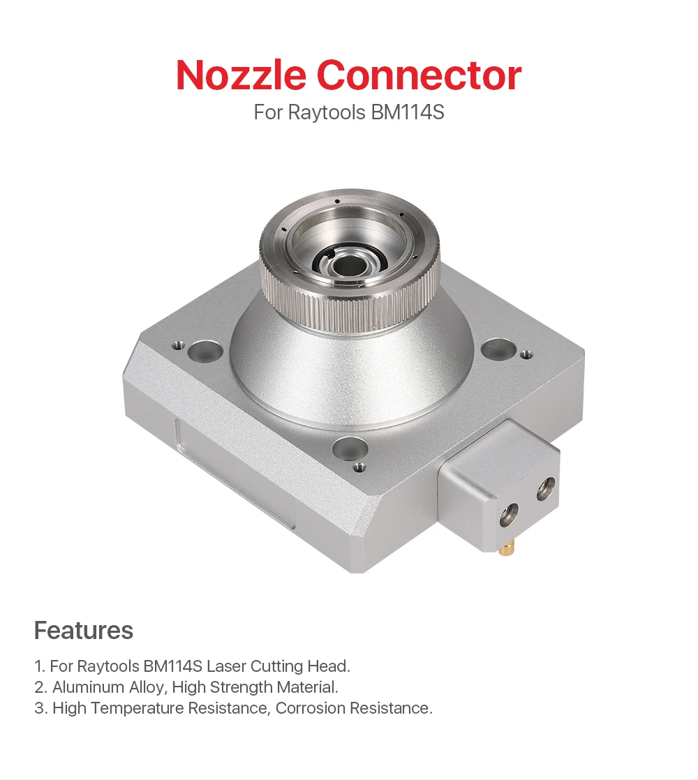 Ultrarayc Düsenstecker für Raytools BM114 Laserschneidkopf verbinden mit D28-Keramik – Detail 1