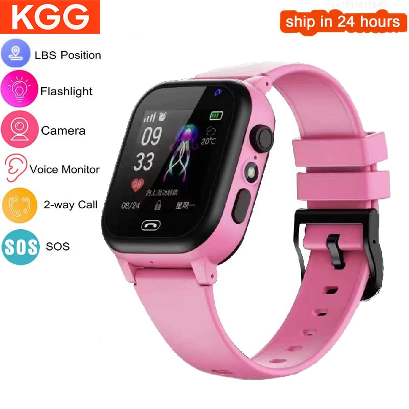 New Kids Smart Watch Phone LBS SOS Location Camera SIM Card
