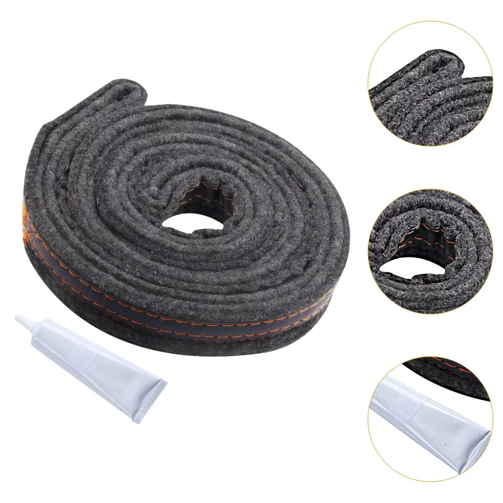 Dryer Felt Drum Seal Kit Repair Tool Waterproof W10166807 280114 Replacement