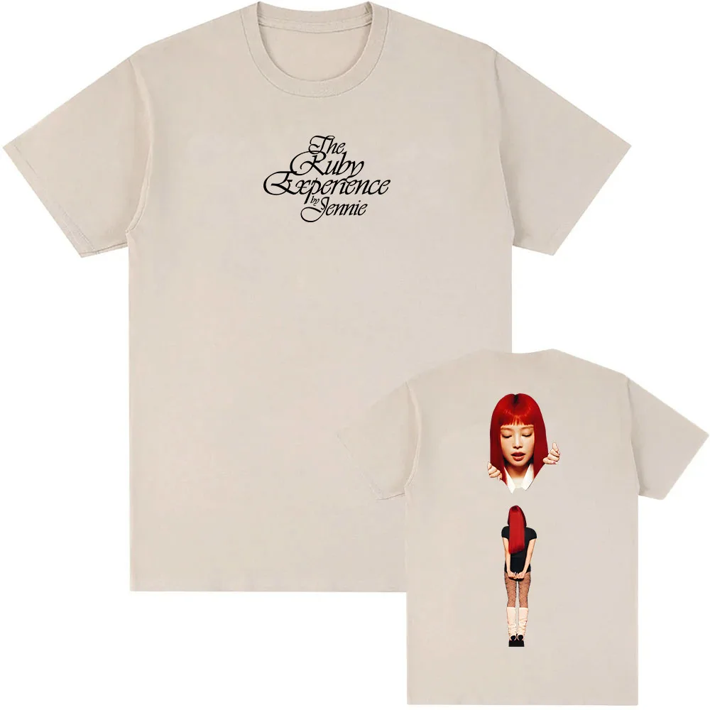 The Ruby Experience Tee JENNIE Ruby Album 2025 New T-shirt