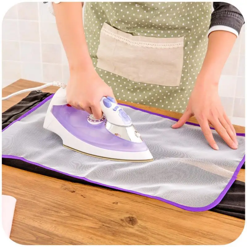 Protective Ironing Cloth High Temperature Board Press Mesh Insulation Pad Guard Protection Clothing Home Accessories images - 6