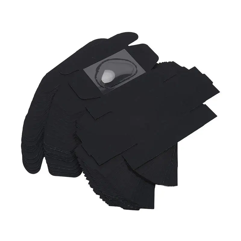 25Pcs Kraft Paper Boxes with Clear Window, Homemade Cookie and Candy Packaging Containe... - SKU KPBW1937 - UGI Packaging