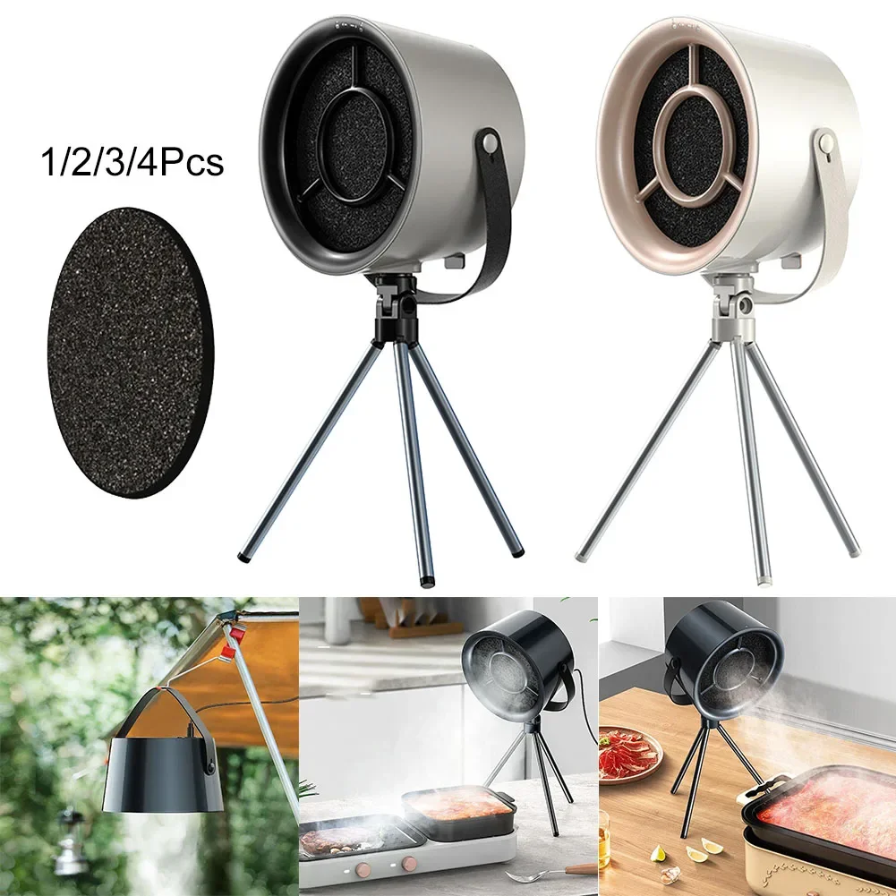 Tabletop Range Hood For Outdoor Grilling With Filters Three Speeds Grilling Cooking Hot Pot Air Filtration Household Tools