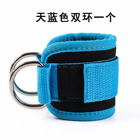 Fitness Ankle Straps Adjustable D-Ring Support Cuffs Gym Leg Excercises Training Workouts Sports Fit Guard Safety Abductors fitness ankle straps