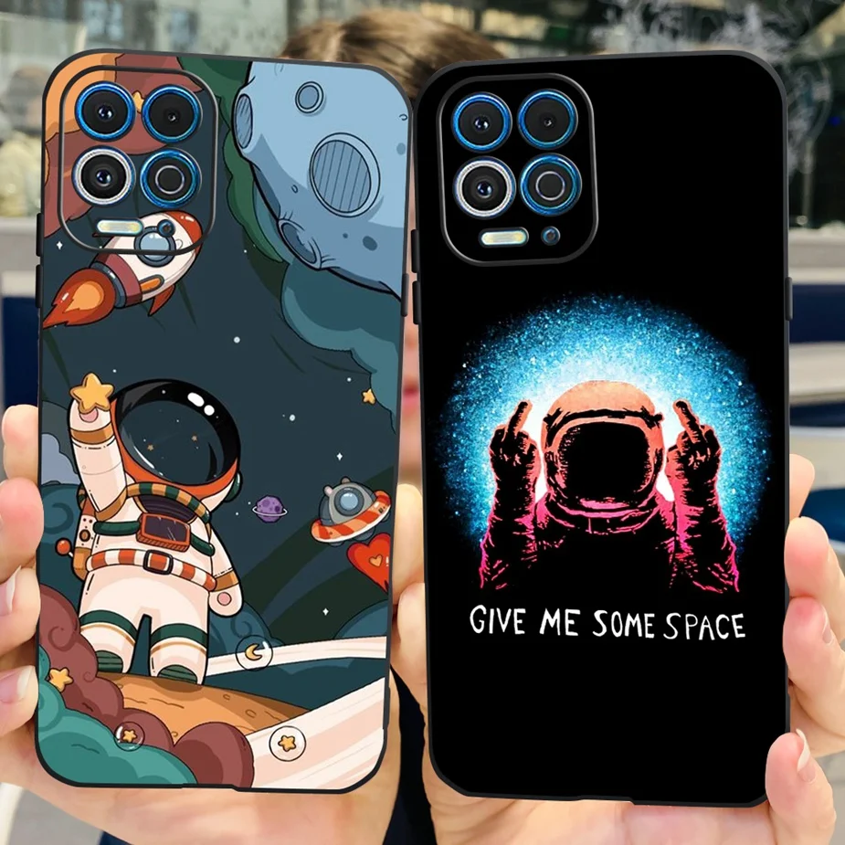Stylish Painted Back Cover Soft Silicone Phone Case Bumper