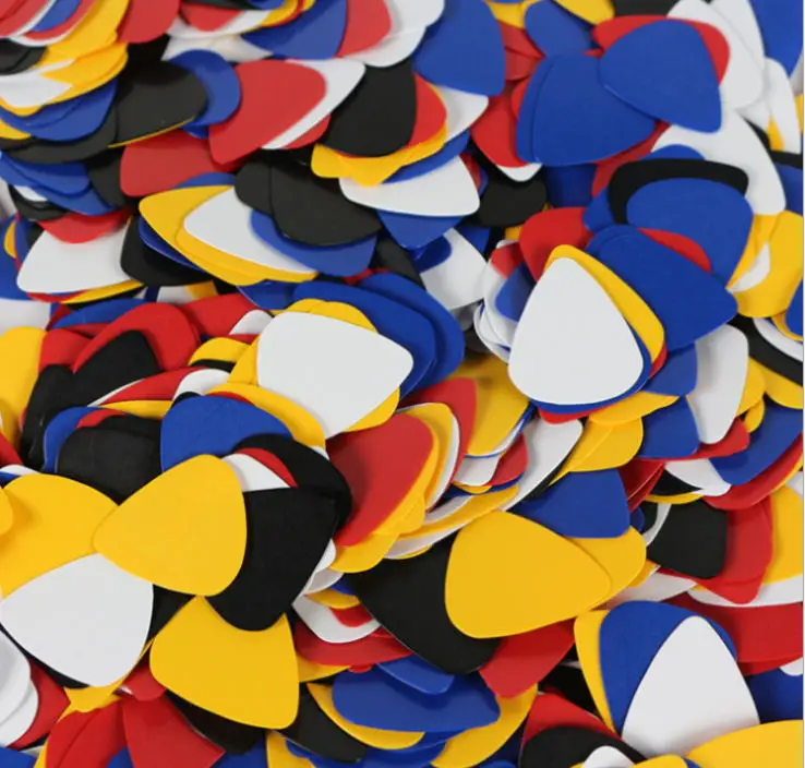 

100Pcs/Set New Sale Acoustic Picks Electric Bass Pic Plectrum Mediator Guitarra Musical Instrument Thickness Mix Guitar Pick