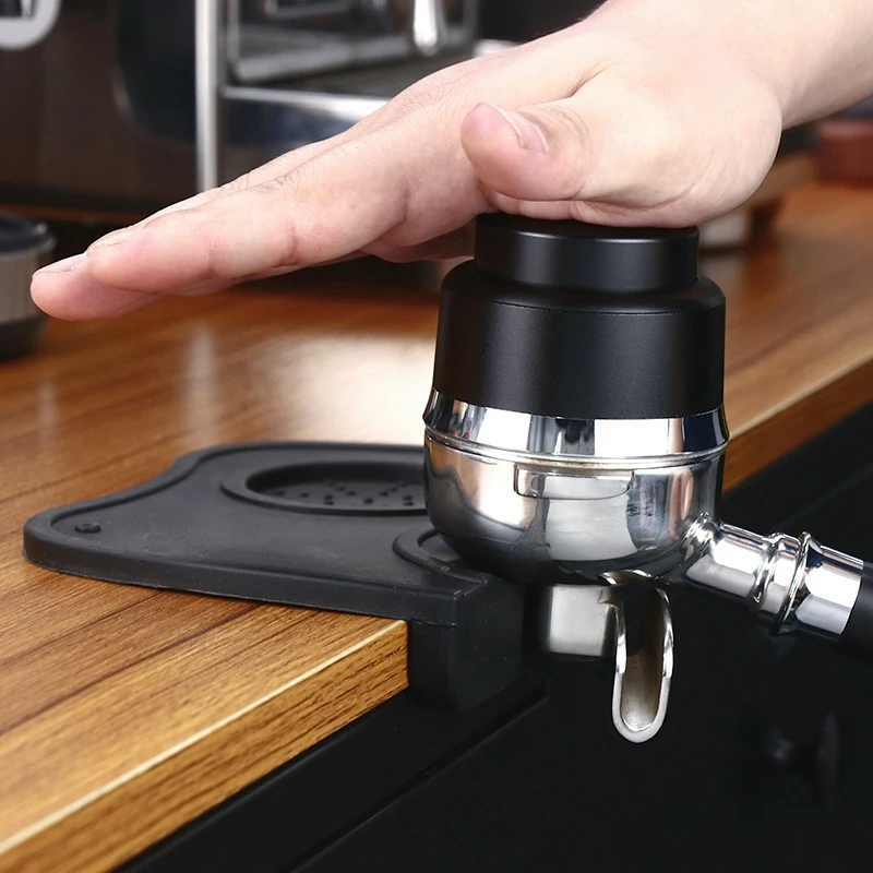 

1Pcs 51Mm Premium Coffee Hammer Coffee Accessories With Calibrated Spring Loaded 304 Stainless Steel Espresso Fittings