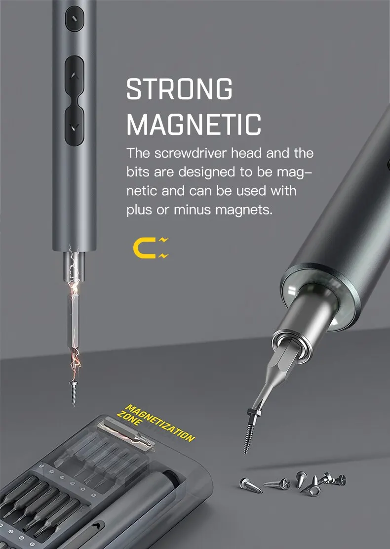 S2ac5f5d9d3c34b97ab89dce0375c2482k 51 in 1 Electric Screwdriver Precision Set Power Tool Kit Rechargeable Wireless Cordless Magnetic Bits for Repair Home Household Mallzona