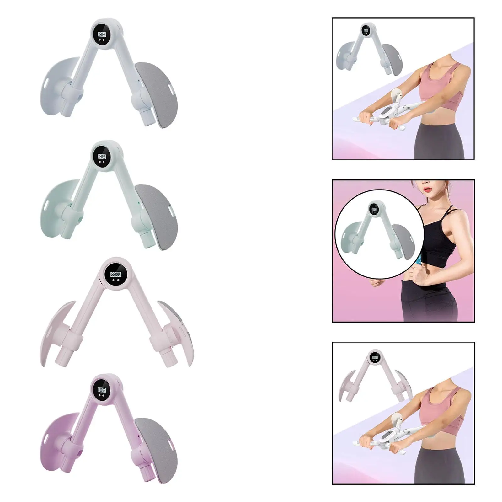 Hand Grip Strengthener Ergonomic Design Utility Lightweight Multifunctional Exercise Equipment Wrist Train Grip Strength Train