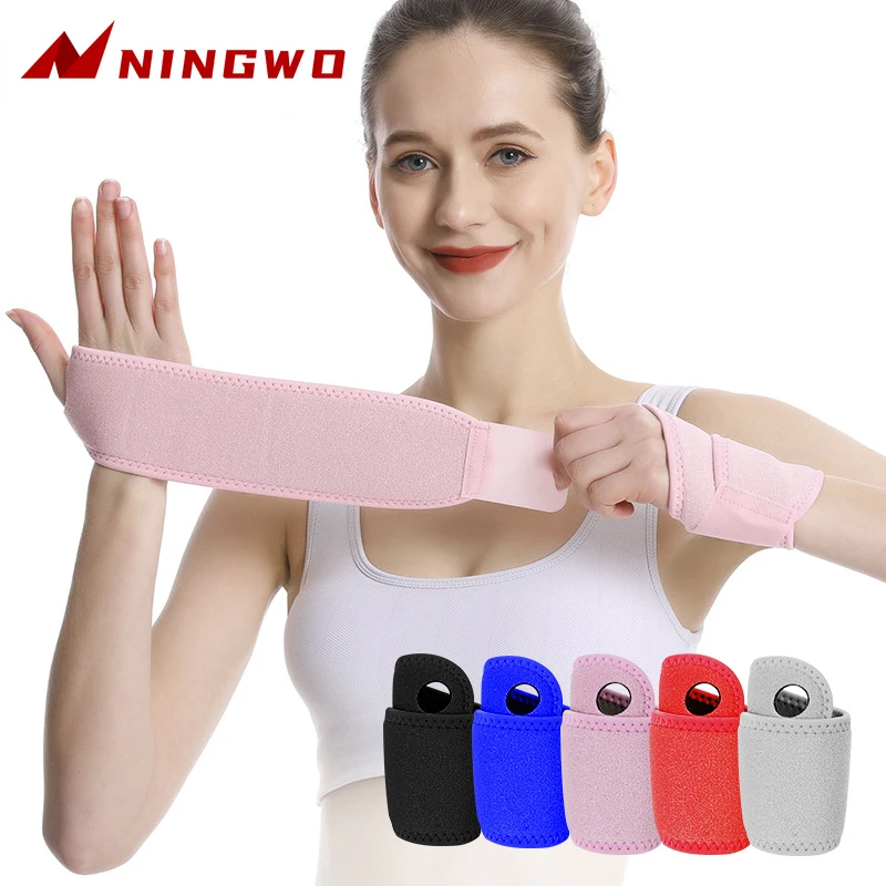 

1Pcs Adjustable Wrist Compression Wrap Elastic Wrist Support Brace for Carpal Tunnel Arthritis and Tendinitis,Pain Hand Relief