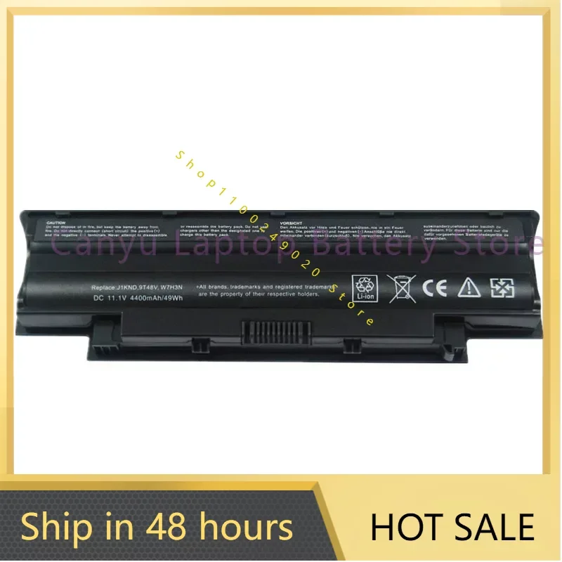 2024 Новый аккумулятор для Inspiron N7110 N7010R N7010D N5110 N5030R N5030D N5030 N5010R N5010 N4110 N4010R N4010 N3010R
