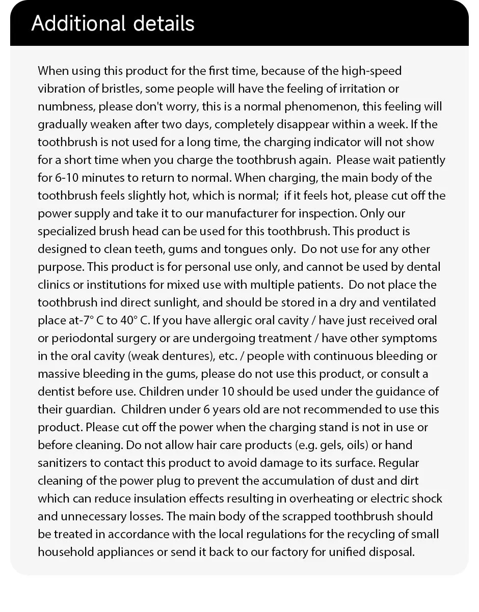 Jianpai Electric Toothbrush Image 20