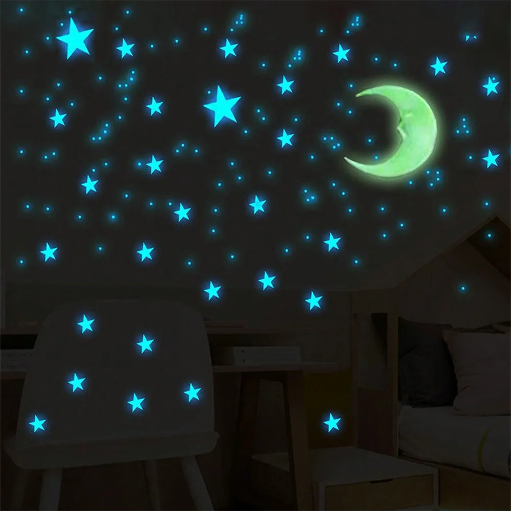Glow Star Wall Stickers 4