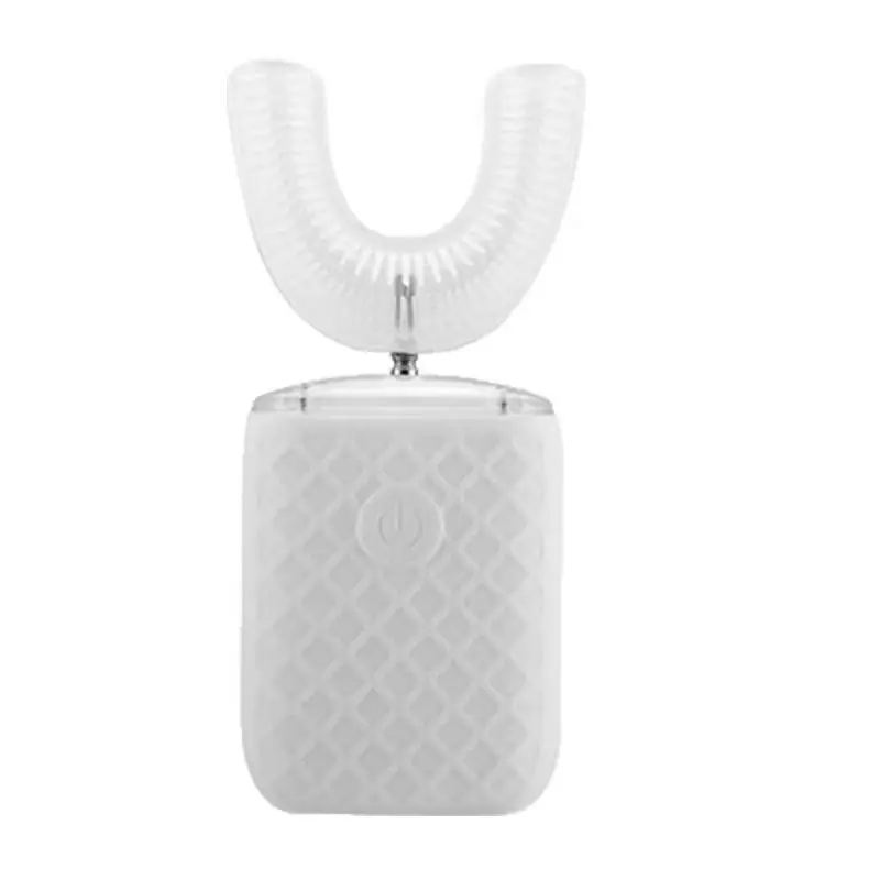 thumbnail image 1 of Cepillo de dientes eléctrico automático inteligente de 360 grados, tipo U, para adultos y niños, cepillo de dientes sónico inteligente, carga USB, blanqueador de dientes, 1 of 5
