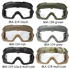 Tactical Airsoft Paintball Goggles Windproof Anti Fog CS Wargame Hiking Protection Goggles Fits for Tactical Helmet 4