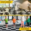 Interlocking EVA Foam Floor Mats Waterproof Non-Slip Tiles for GymGarage Kids Room Home Workout Sports Mat Puzzle Mat 6