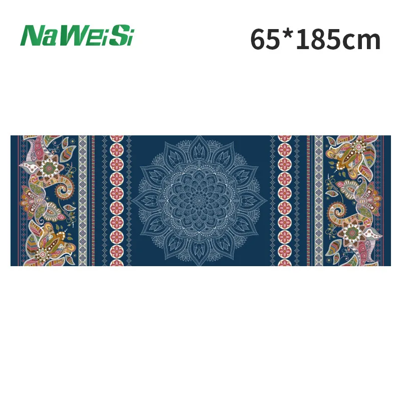 Luxury Double-Sided Velvet Non-Slip Yoga & Fitness Towel - Portable, Quick-Dry, Folding Sports & Beach Mat