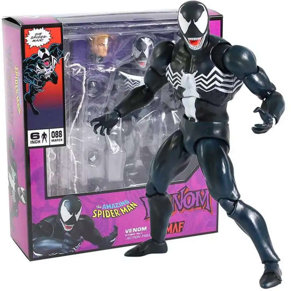 アメコミ Mafex Venom Medicom MAFEX 088 Venom Figure (Comic Ver.) | PlazaJapan