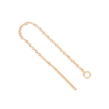  XHN 10PCS Stainless steel Golden Earline for DIY earing Ear Studs making  jewelry accessories Supplies 