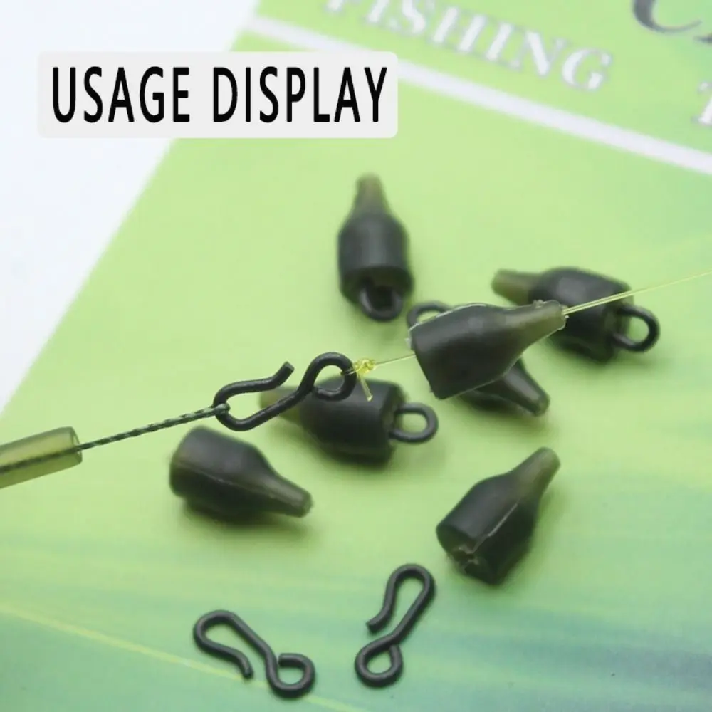 

10 PCS Portable Quick Change Quick Change Beads Rolling Quick Connect Fishing Connector Durable Rigs Stop Beads Fishing Tool