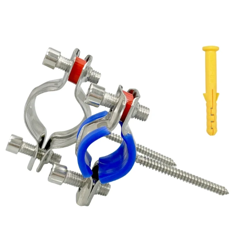 ขายึดสกรูสแตนเลส 304 สำหรับการติดตั้งและยึดท่อได้ง่าย 1